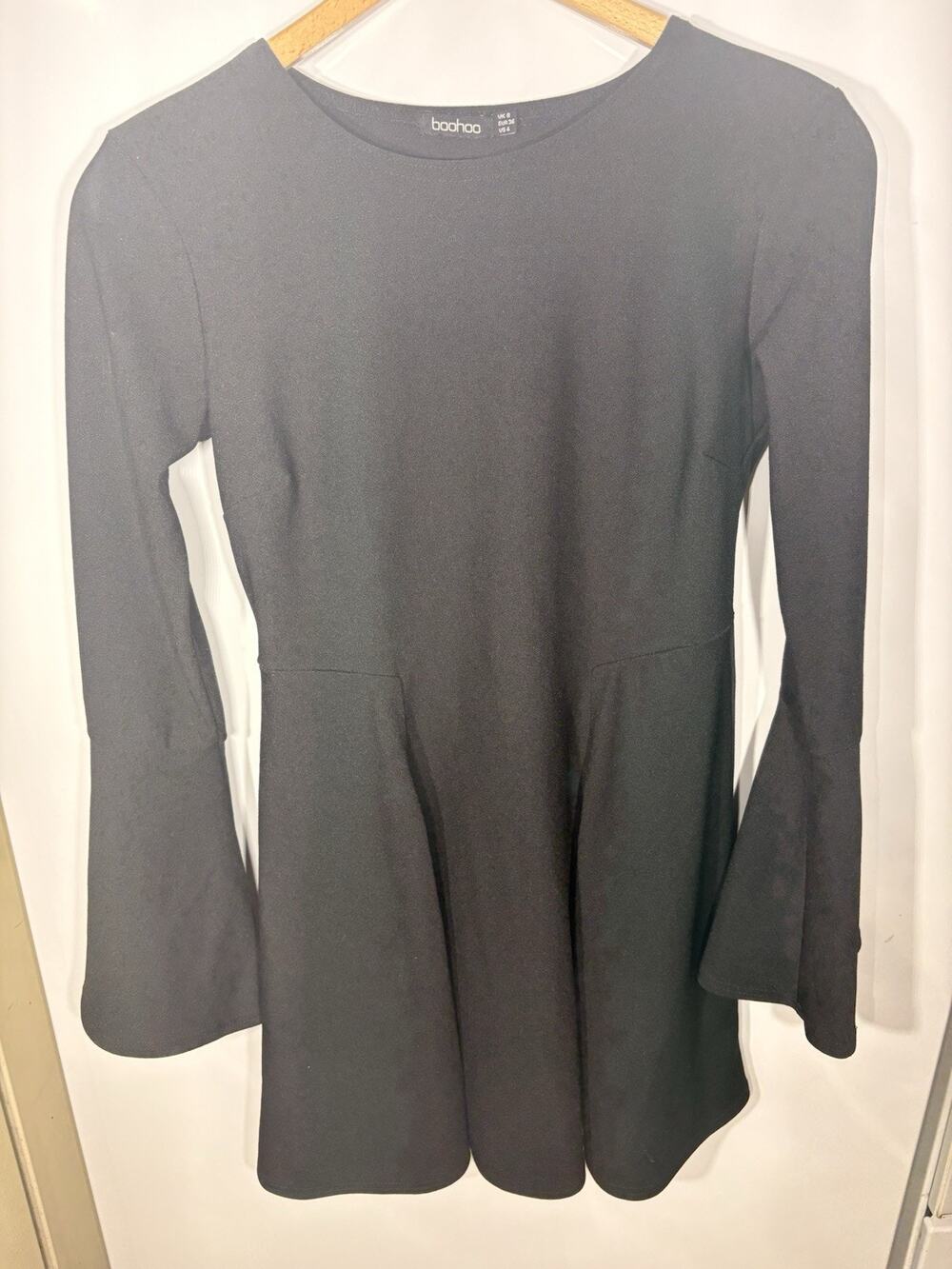 Boohoo Women’s Dress Black Size 8